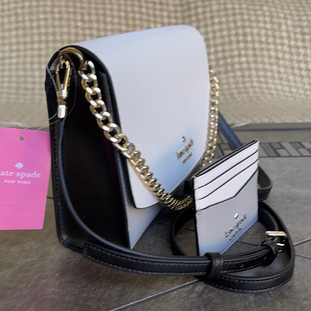 Kate Spade carson tricolor colorblock & staci colorblock sm slim card holder - Picture 4 of 16
